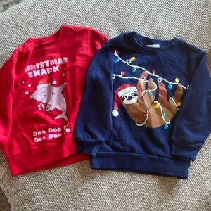 Kids Christmas sweatshirts